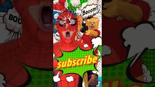 SpiderMan funny video  prank spiderman shoes 😄 fyp tiktok funny funspiderman shorts sigma [upl. by Stockwell285]