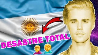 Las ESCANDALOSAS visitas de JUSTIN BIEBER a ARGENTINA  Justin Cancelado [upl. by Annaehs211]