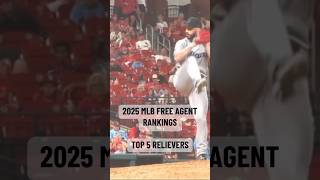 2025 MLB Free Agent Rankings Top five relievers [upl. by Dviad]