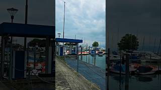 Romanshorn Harbor In Switzerland [upl. by Anaerda]