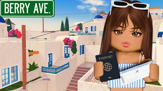 ✈️NEW SANTORINI Greece in Berry Avenue💙 [upl. by Smitty271]