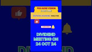 LATEST DIVIDEND ANNOUNCED SHARE WITH EX DATE PETRONET LNG km StocksDividendAnalysis trading [upl. by Aivlys]