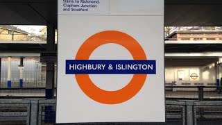 London Overground Highbury amp Islington to Clapham Junction via Surrey Quays [upl. by Ellebanna]