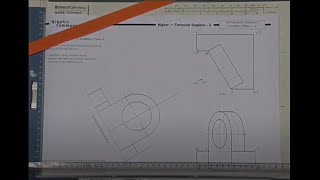 How to draw Auxiliary views  3 Higher Graphics [upl. by Frazer]