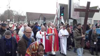 procession argenteuil 25 03 2016 [upl. by Bille]