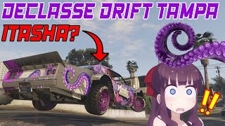 GTA Online Drift Declasse Drift Tampa Itasha痛車 Livery Anime Car [upl. by Seto]