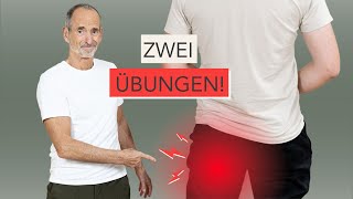 IschiasSchmerzen Versuche diese 2 Übungen [upl. by Allis314]