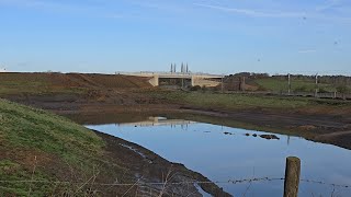 New Railway bridge amp Road Update at Dallington HeathKingsthorpe North MeadowHarlestone Firs [upl. by Akehsal]