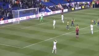 Erik Lamela Rabona Goal for Tottenham 23102014 [upl. by Icart]