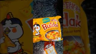 Samyang Buldak Cheese Noodles food samyang noodles buldak recipe viralvideo trending explore [upl. by Arait]