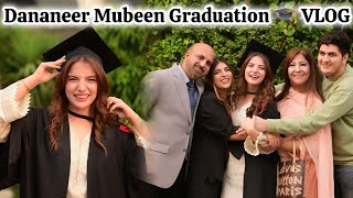 Actress Dananeer Mubeen Pawri Girl  Graduation 🎓 VLOG  Party Ho Rahi Hai  Pakistani Actress [upl. by Lauer947]