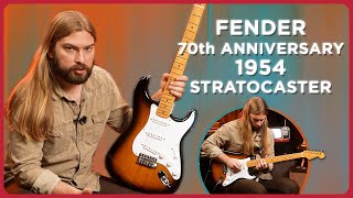 Fender Reissues The Original First Year Stratocaster 70th Anniversary 1954 Stratocaster [upl. by Scoter163]