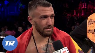 Vasiliy Lomachenko on Beating Commey Wants George Kambosos Jr Says quotI Will be Undisputed Champion [upl. by Eornom]