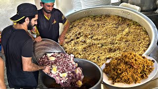 600 KG POPULAR BEEF PULAO MAKING  BEEF PULAO RECIPE  HUGE PULAO MAKING AT PAKISTANI STREET FOOD [upl. by Benjy]