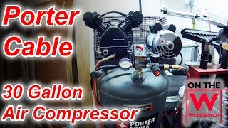 Porter Cable 30 Gallon Air Compressor [upl. by Ibmab]