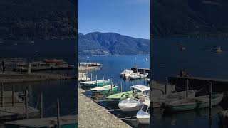 Walking in ascona of Ticino canton Switzerland🇨🇭shortsfeed ascona travel europeviralshort [upl. by Nithsa]