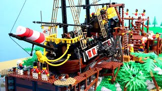 LEGO Pirate Sea Battle  The Barracuda Heist [upl. by Sined47]