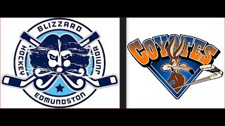 2024 11 10 M 15 A Blizzard JR vs Coyotes R O [upl. by Clari411]