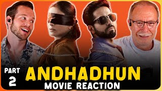 ANDHADHUN Movie Reaction Part 23  Tabu  Ayushmann Khurrana  Radhika Apte [upl. by Eznyl]