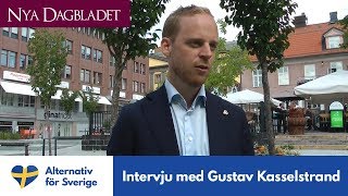 Nya Dagbladet intervjuar Gustav Kasselstrand [upl. by Larcher]