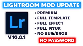 UPDATE‼️ lightroom mod apk terbaru 2024 no password and mobile legends [upl. by Anelat889]