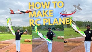 How to Make Rc Aeroplane Fuselage  Remote Control Aeroplane india  Part 1 [upl. by Acira]