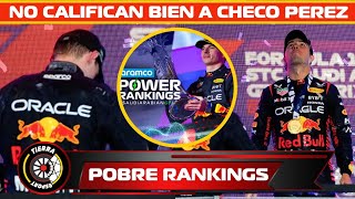 ¡POBRE RANKINGS CHECO PÉREZ NO ES TOP3 SALIERON LOS POWER DONDE VERSTAPPEN Y BEARMAN LIDERAN ARABIA [upl. by Aiderfla804]