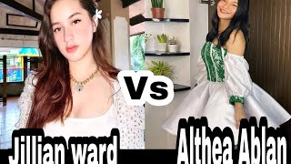 Tiktok Compilation Althea Ablan vs Jillian Ward Best Dance in 2020 ctto [upl. by Inatsed]