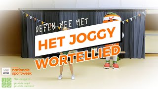 Oefen mee met het JOGGY wortellied  Nationale Sportweek 2023 [upl. by Enitsuj]