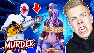 in LETZTER SEKUNDE befreit im Fortnite Murder Modus [upl. by Lzeil259]