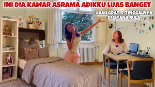 ROOM TOUR ASRAMA ADIKKU DI JERMAN LUAS amp NYAMAN [upl. by Narine]