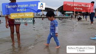 Keitaro Pertama Kali Pergi Ke Pantai Ancol Di Jakarta [upl. by Snahc]