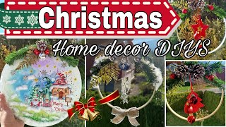 DIY Christmas Home Decor Craft 2024🎄  How To Make Affordable Traditional Decor [upl. by Atinomar]