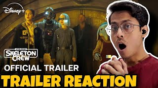 Skeleton Crew  Official Trailer Reaction  Disney  Holly Verse [upl. by Asilenna700]