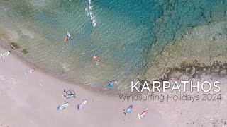 Karpathos Windsurfing Holidays 2024  Aegean Sea Greece [upl. by Welcher]