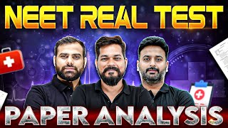 NEET Real Test  Complete Paper Analysis  NEET 2024 [upl. by Behlau136]