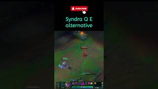 League of legends Syndra Q E alternative leagueoflegendstips syndra [upl. by Aihcila]