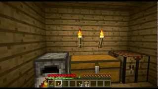 Minecraft Tutorial Crafting 003 Truhen Öfen Holzkohle und Schilder HD [upl. by Mehelhteb250]