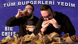 TUNA TAVUS GİBİ YEMEK  Tüm Hamburgerleri Yedim [upl. by Berna775]