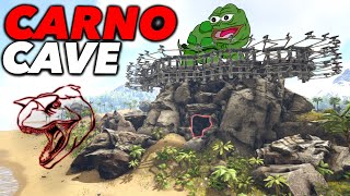 How To BUILD CARNO CAVE IN 2022  Ark Base Design  Base Tour [upl. by Kramnhoj824]