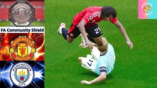 PES 2025  MAN CITY  MAN UNITED  FA COMMUNITY SHIELD 2024  BÌNH LUẬN TIẾNG VIỆT [upl. by Ahtekal923]