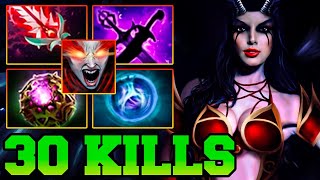 Epic Comeback With QOP Dota 2 Mid  Best Queen Of Pain Pro Gameplay Guide Build 734 [upl. by Zacharie]