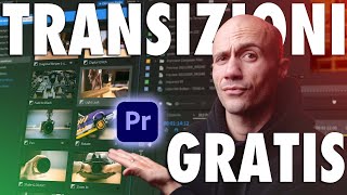 Transizioni GRATIS su PREMIERE 2022 [upl. by Einahc]