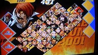 Capcom vs SNK 2 groove amp character select for request [upl. by Lynsey]