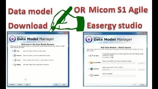 How to install  and  Export data model thought internet  for Easergy studio and  S1 Agile [upl. by Lawrenson270]