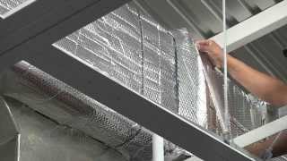 R8 Reflective Duct Wrap Insulation  HVAC [upl. by Borchers]