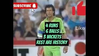 World cup Cricket 1992Imran khanpakistan nice cricketfinalplay [upl. by Nennahs]