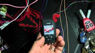 Viper 5906v amp Dball2 installation on 2006 Dodge Charger [upl. by Yemar]