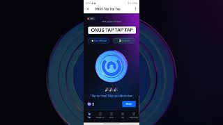 Đào ONX đến từ ONUS Tap2Earn Airdrop [upl. by Pierre]