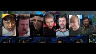 Streamer Reactions to the Epic Final Teamfight of T1 vs GenG [upl. by Vories]